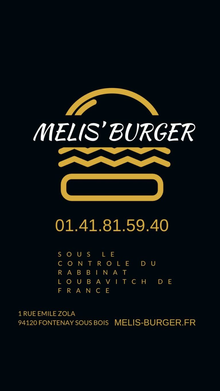 Notre Menu En Ligne Melis Burger Restaurant Cacher Rue Emile Zola